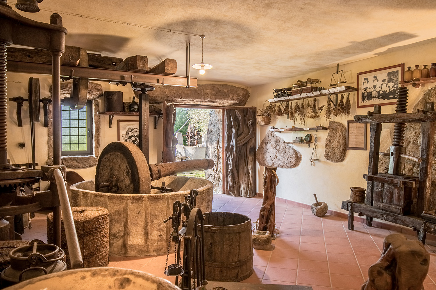 Interni del museo etnografico